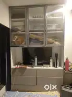 Cupboard with TV unit