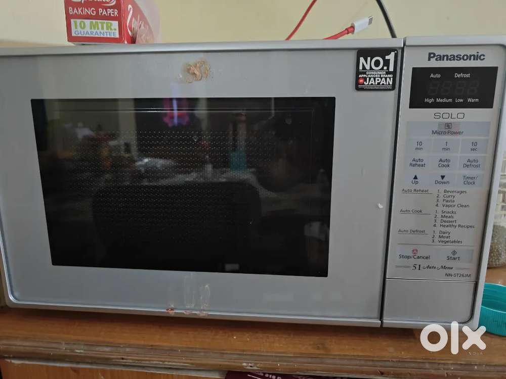 Panasonic microwave oven solo