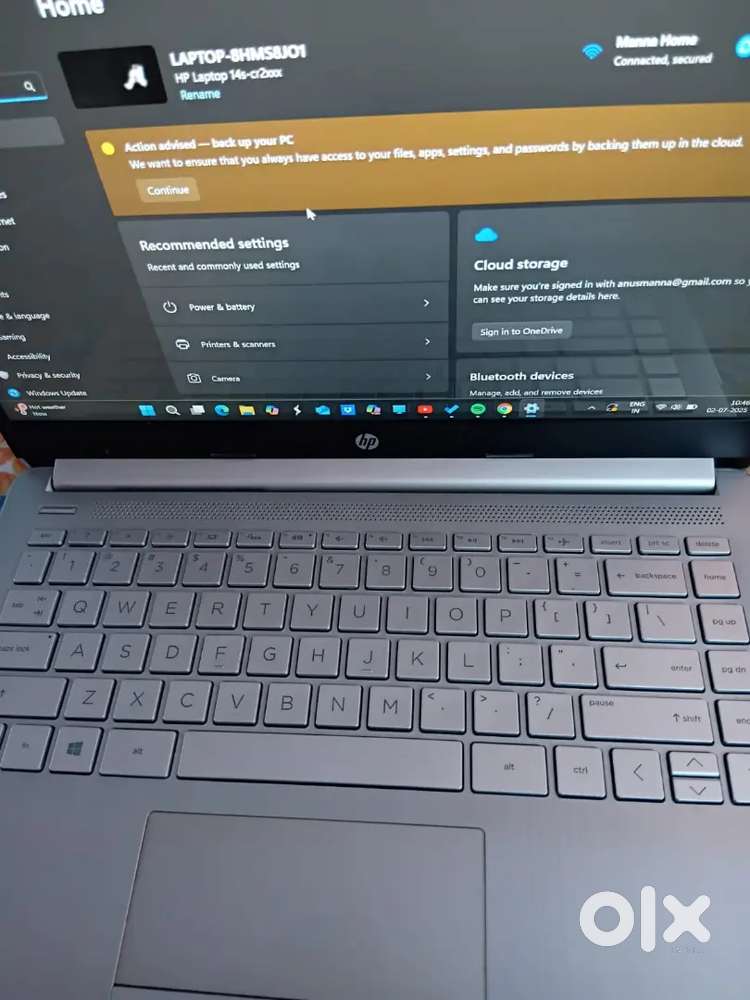 HP 14S laptop