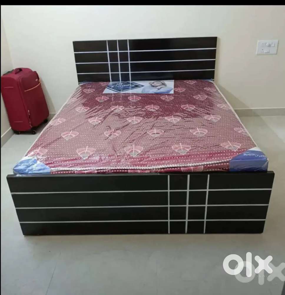 5/6+5 Queen size bed without storage with mattresses wholesale price