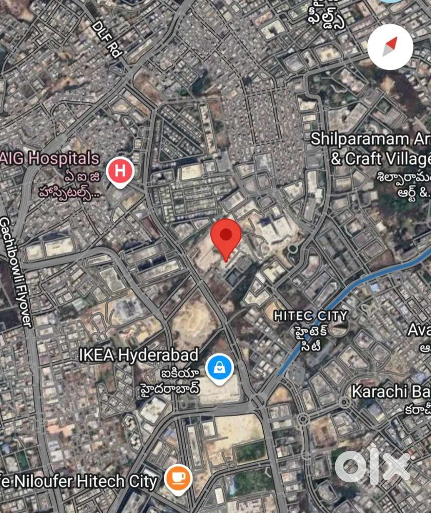 3000+2000 Yards Open Land Sale in Very Prime Area near By IKEA,HYD.
