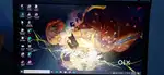 Selling PC monitor keyboard mouse CPU speaker in best condition