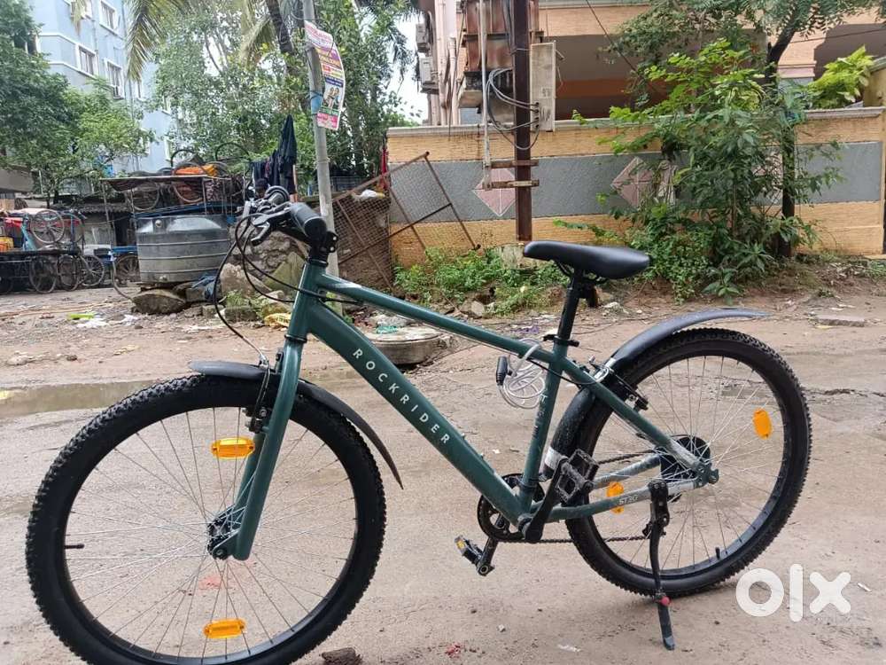 Rockrider new cycle only 1 month old. Very very less used.