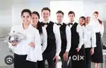 Floor manager, Captain. Service staff,trainees.