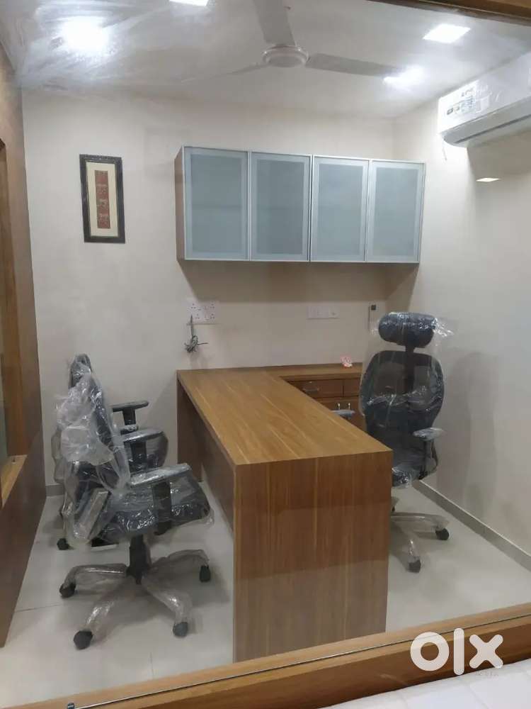 685 Sqft Furnished Office In Rent at Shyamal X road