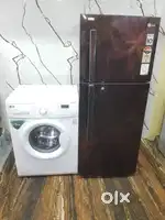 Lg latest flower model refrigerator & lg direct drive washing machine*