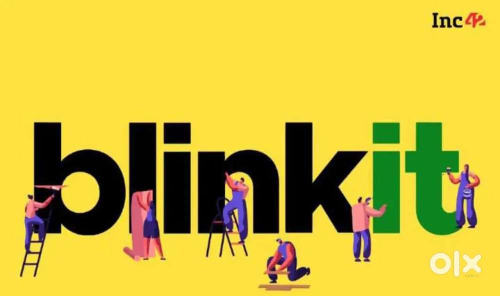 Blinkti grocery delivery boy