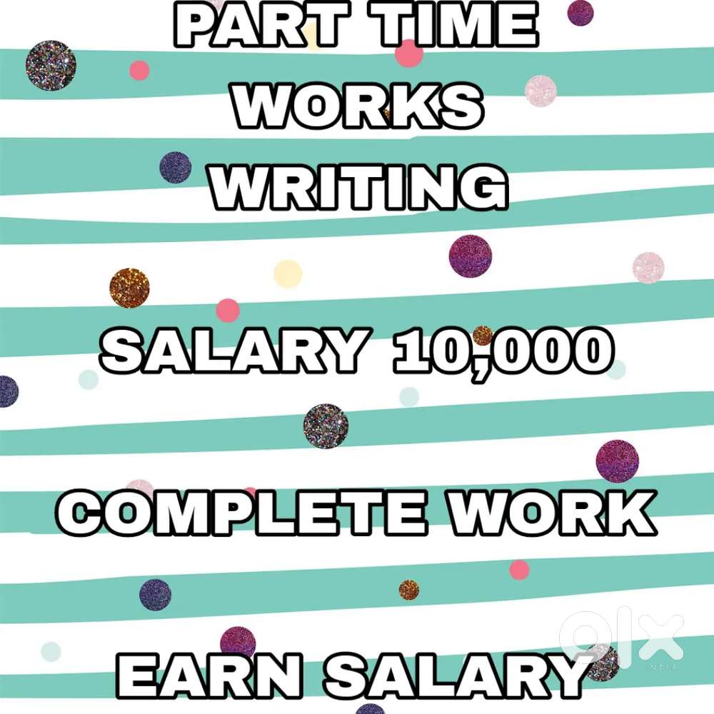 Writing jobs are available