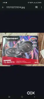 Pioneer car speakers & Sony TV