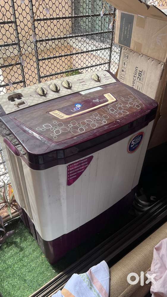 Videocon 8KG  semi  auto washing machine