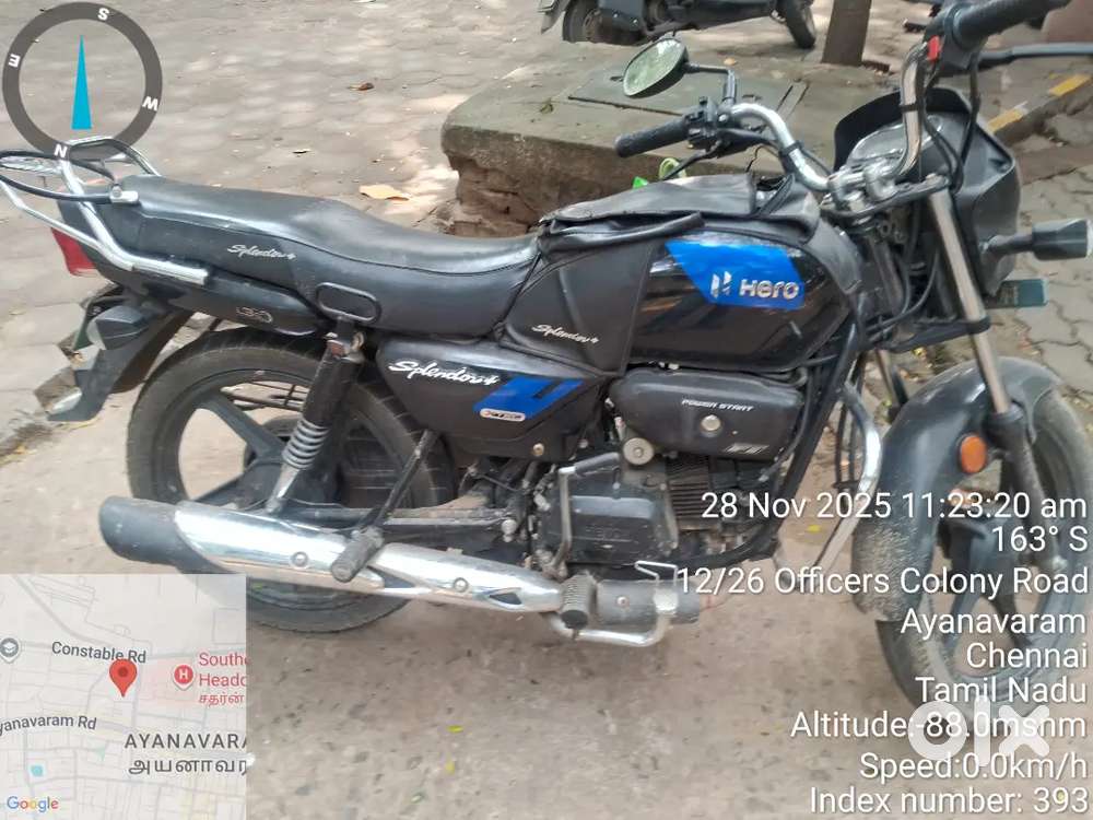 Hero splendor plus xtec top modal