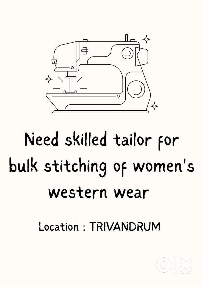 Women's western wear stitching