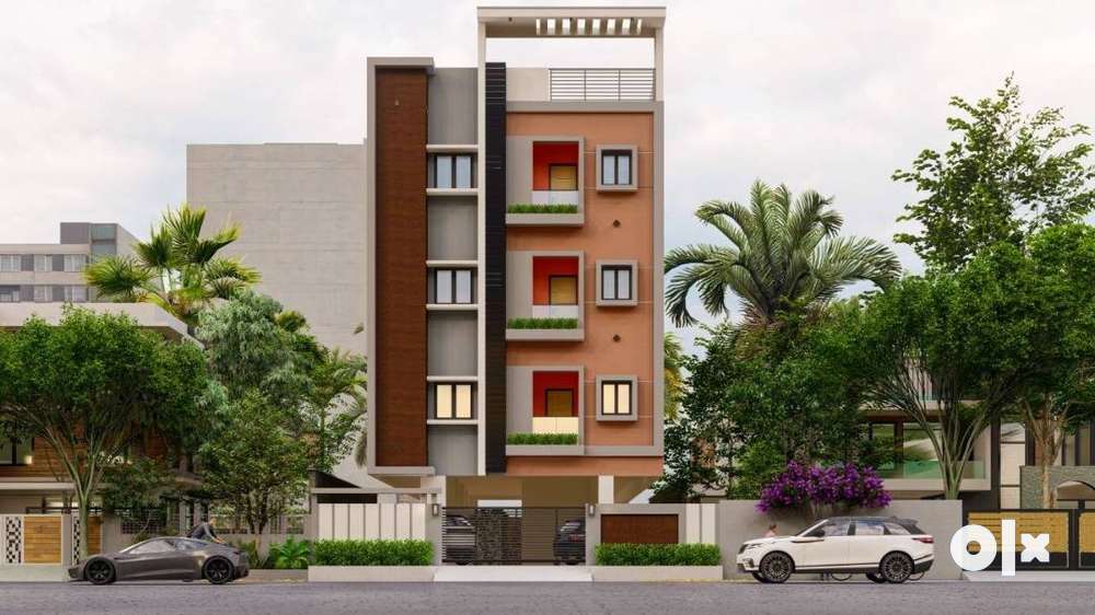NEW 3BHK FLATS READY TO OCCUPY WITH LIFT NEAR TO APOLLO PHARMACY