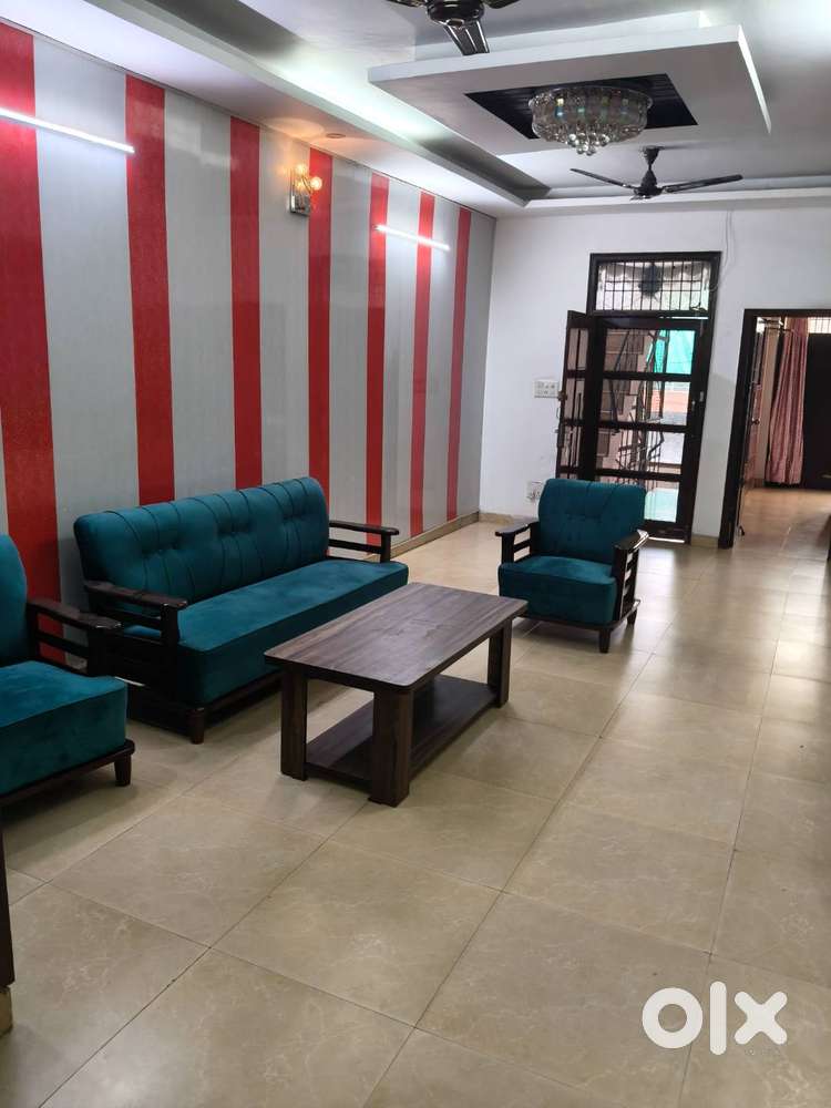 2bhk furnished flat gated society peermuchala dhakoli