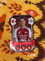 Martin Odegaard Shield Match Attax Rare Card