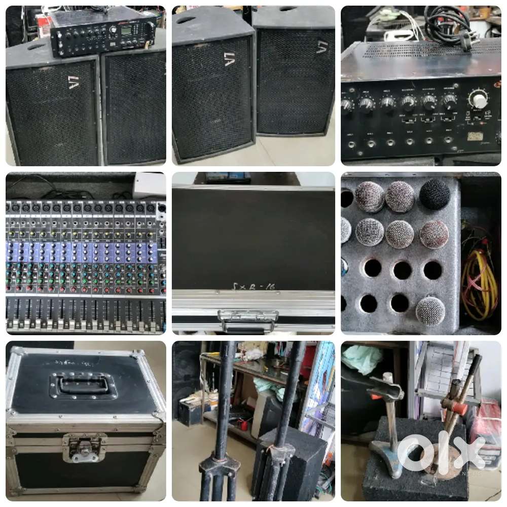 DJ sound / Mic set in Excellent Condition