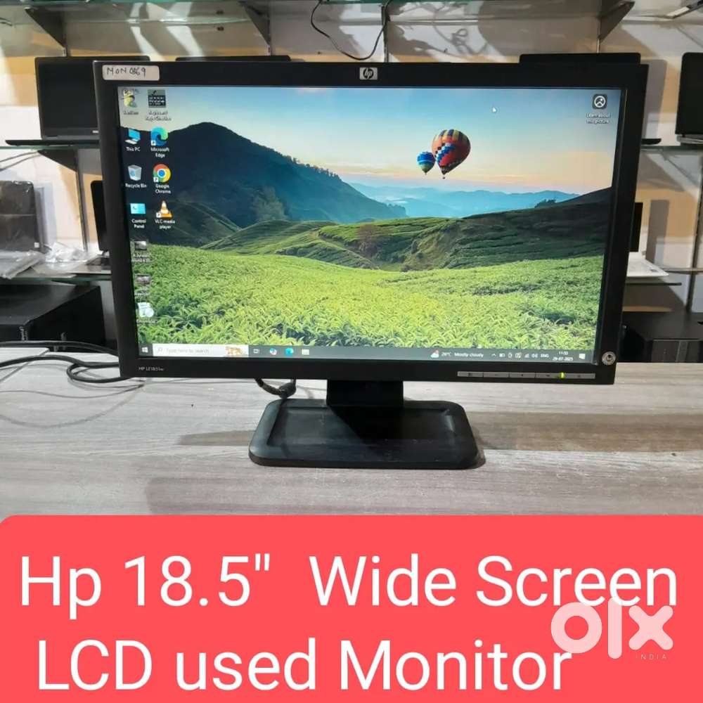 Hp 18.5  wide LCD used Monitor