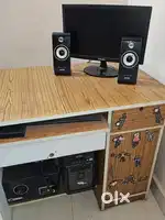 Samsung monitor,speaker intex,cpu intex,ups zebronics keyboard