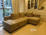 IKEA : Corner sofa- bed with storage.