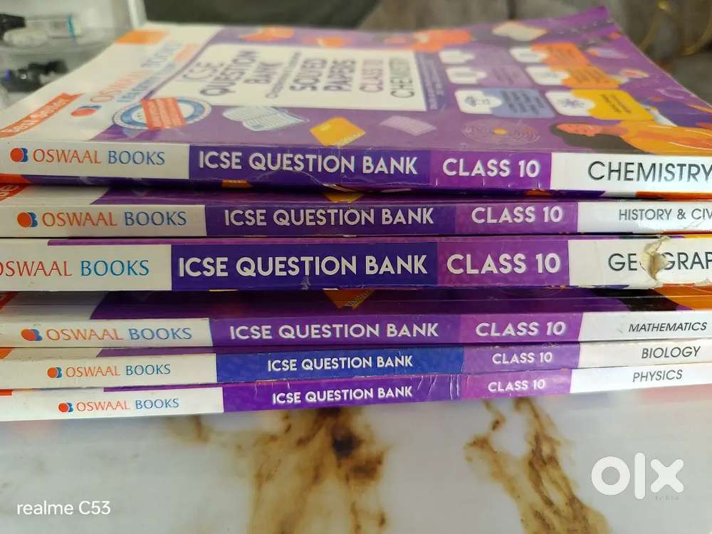 10 ICSE AND 11 and 12 Cbse text book on half rate