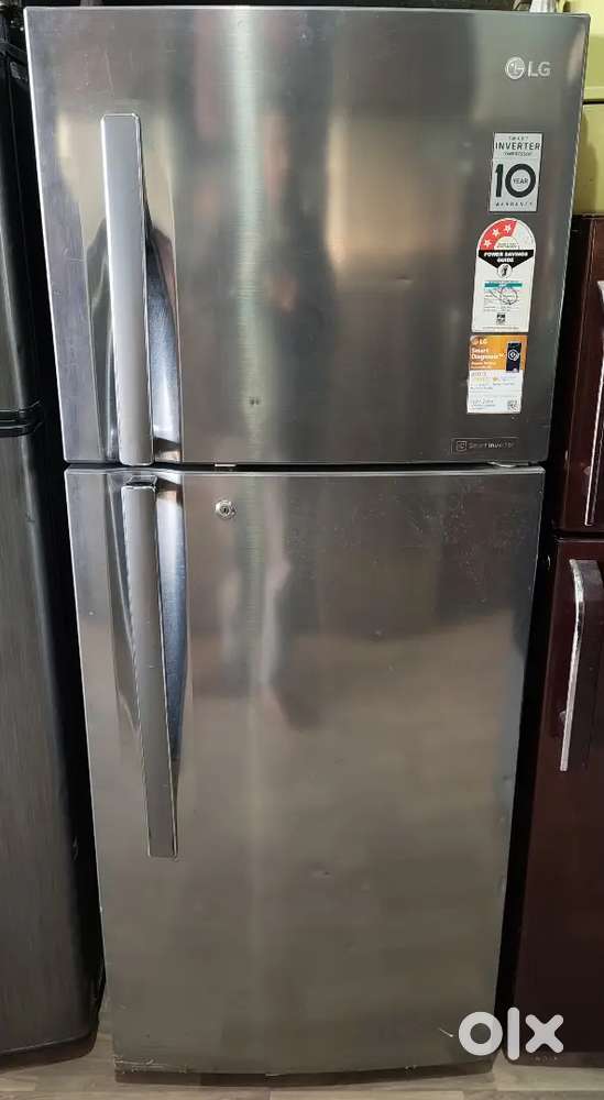 Lg double fridge 400 liters free home delivery.