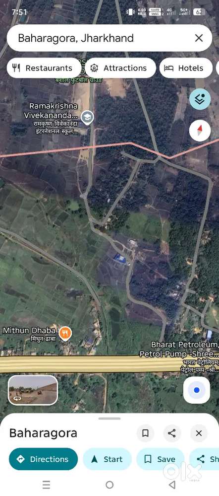 Land investment land at baharagora