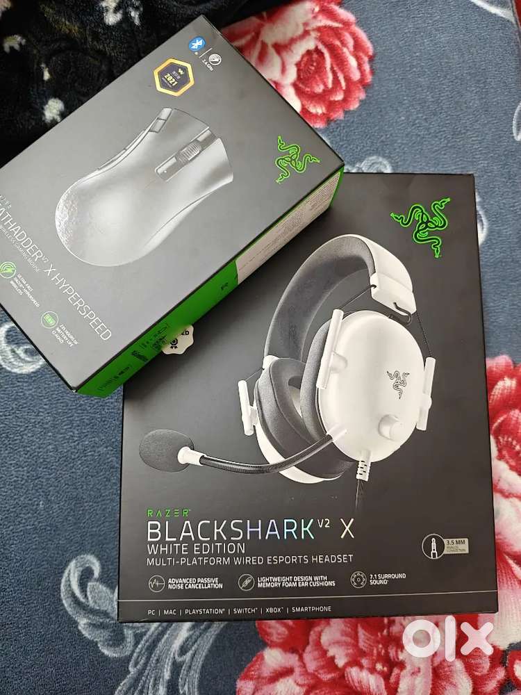 Gaming headphones and Mouse