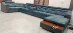 LUXURIOUS L TYPE 9 SEATER SOFA SET AVAILABLE AT ZAM ZAM FURNITURE