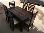 6 CHAIRS DINING TABLE AVAILABLE IN STARF FURNITURE