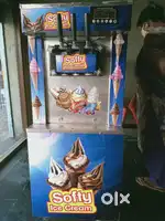 Softy ice cream machine double compressor