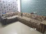 Sofa 4 set & 3 set L safe