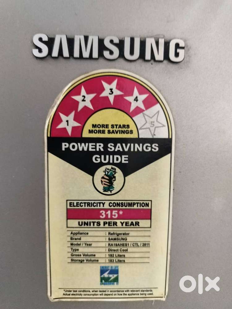 Samsung 192L single door fridge