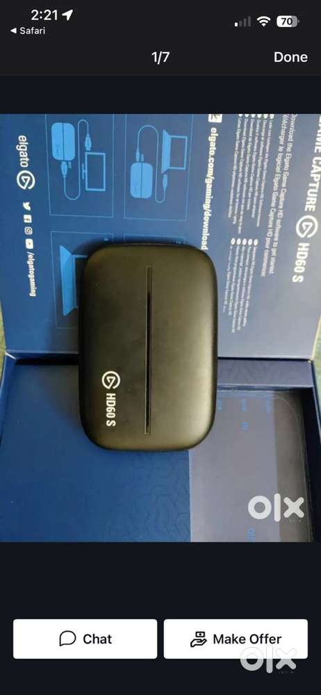 Elgato capture card HD60 S