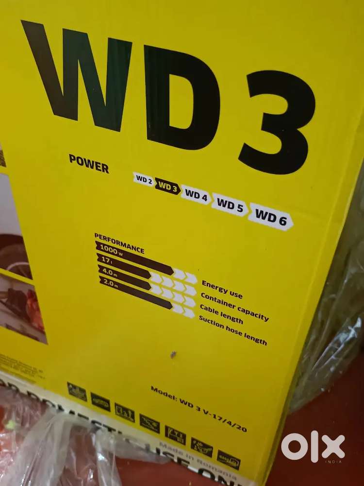 Karcher vaccum cleaner wet and dry