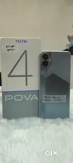 Tecno Pova 4 8/128GB with box & charger in good condition