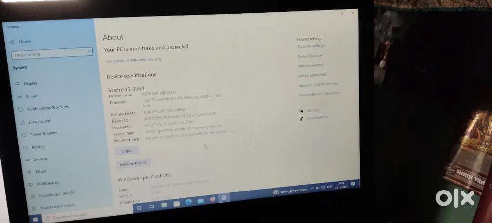 Leptop name dell, model 02/1/2022
