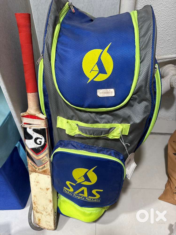 Cricket kit with seasons bat and ball
