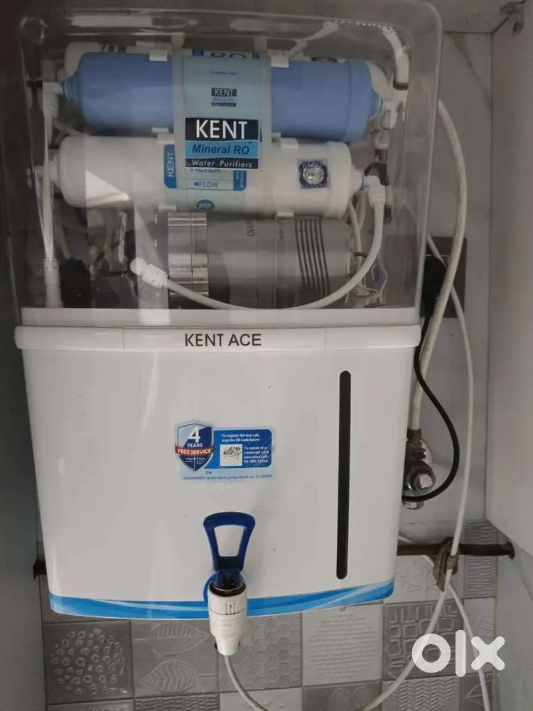 Kent Ace water purifier 1.5 yrs old