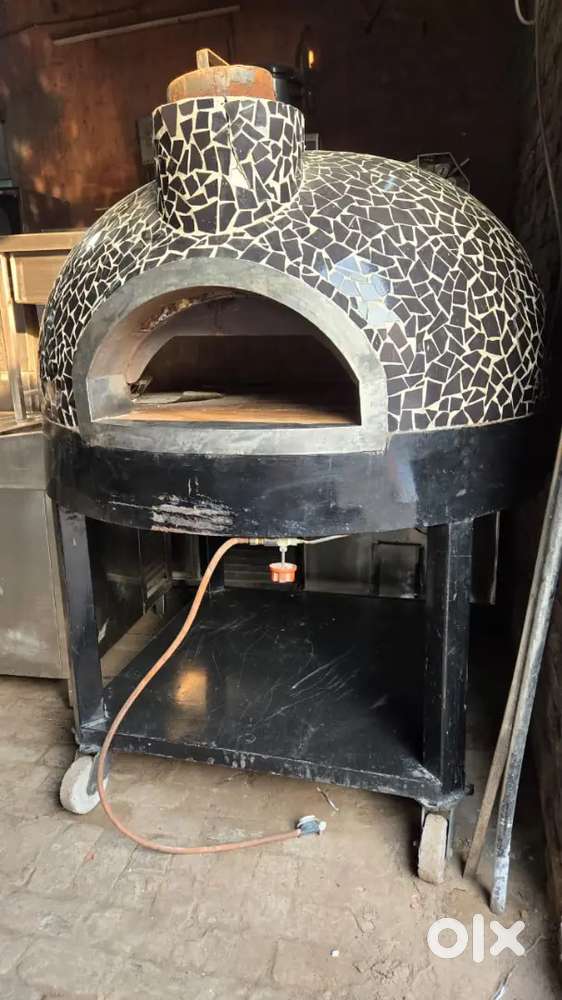 Used Wood Fired Pizza Oven  Commercial Stone Traditional Fire Oven