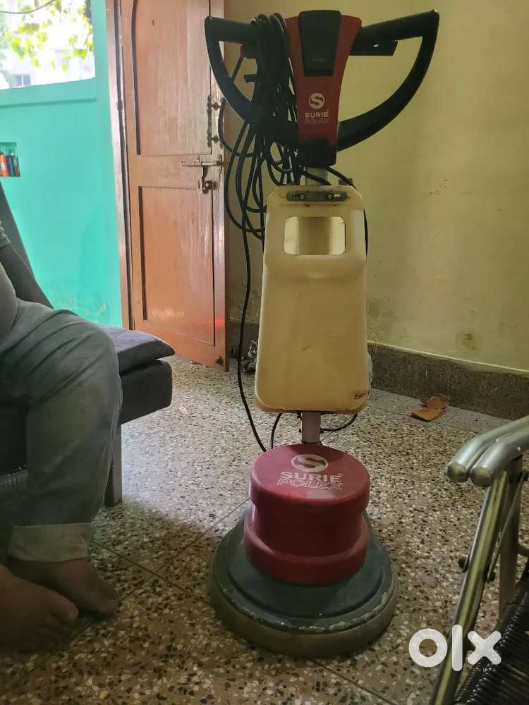 Marble floor polishing machine