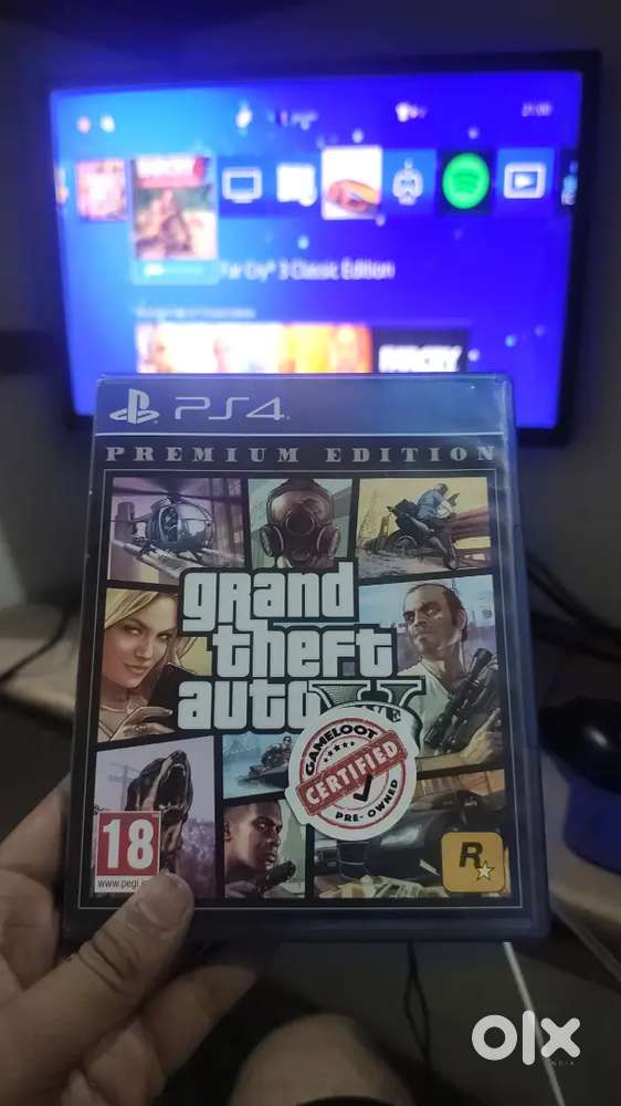Ps4 game GTA V premium edition