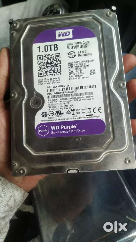 Wd 1 tb HDD
