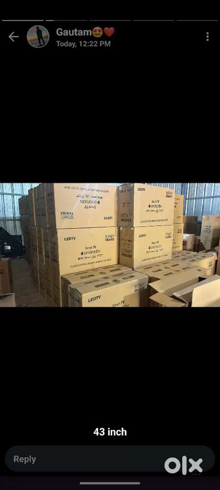 Clearance sales Smart TV Led Android All sizes available Very low cost