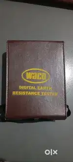 Digital earth resistance tester