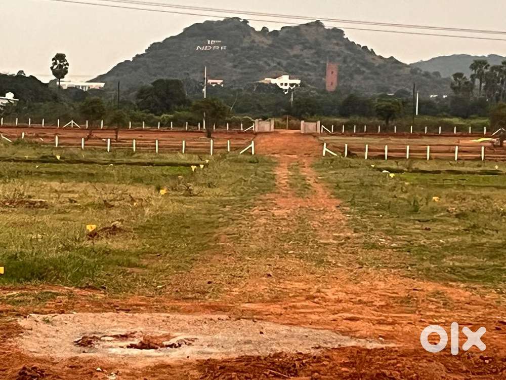 Less buget plots in high development area beside Vijayawada city 13 km