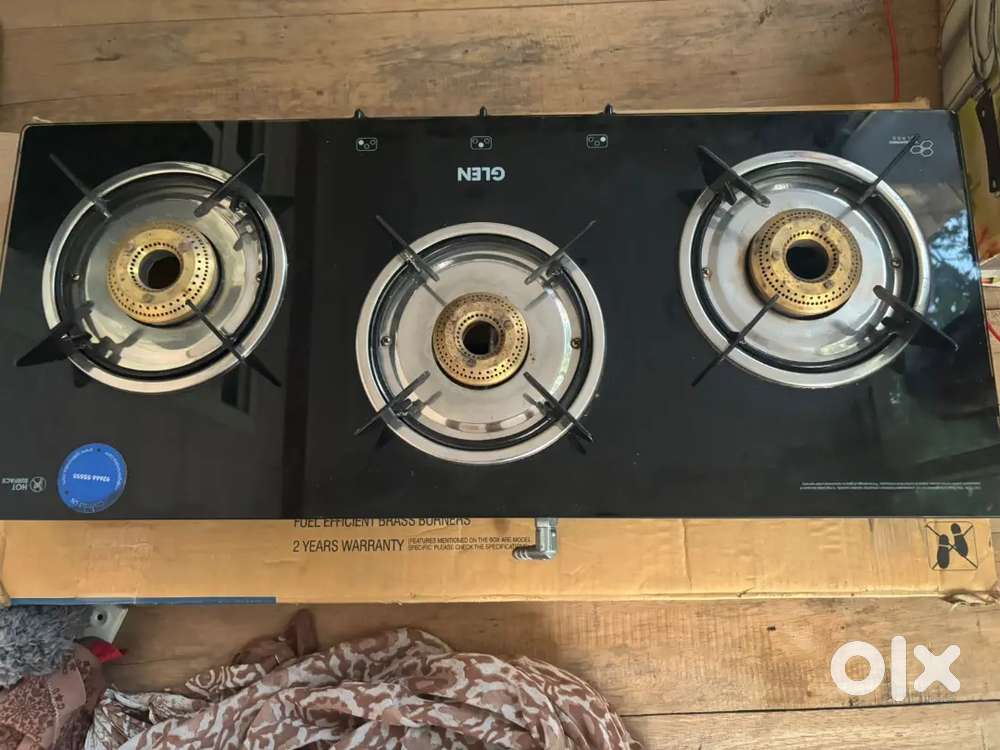 New 3 Burner Gas Stove – Never Used”