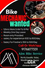 Bike mechanic Wanted