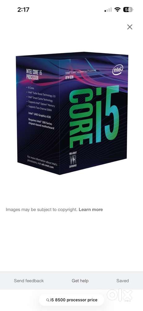 i5 8th gen proceccer & Geonix H110 matherbord