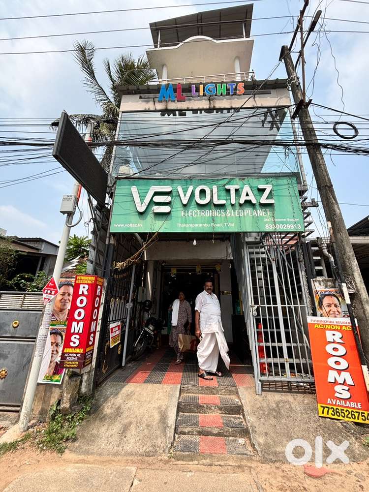 Shop space for rent at Thakaraparambu Road