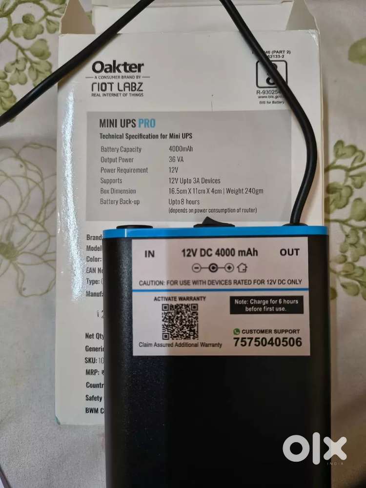 Oacter Mini UPS